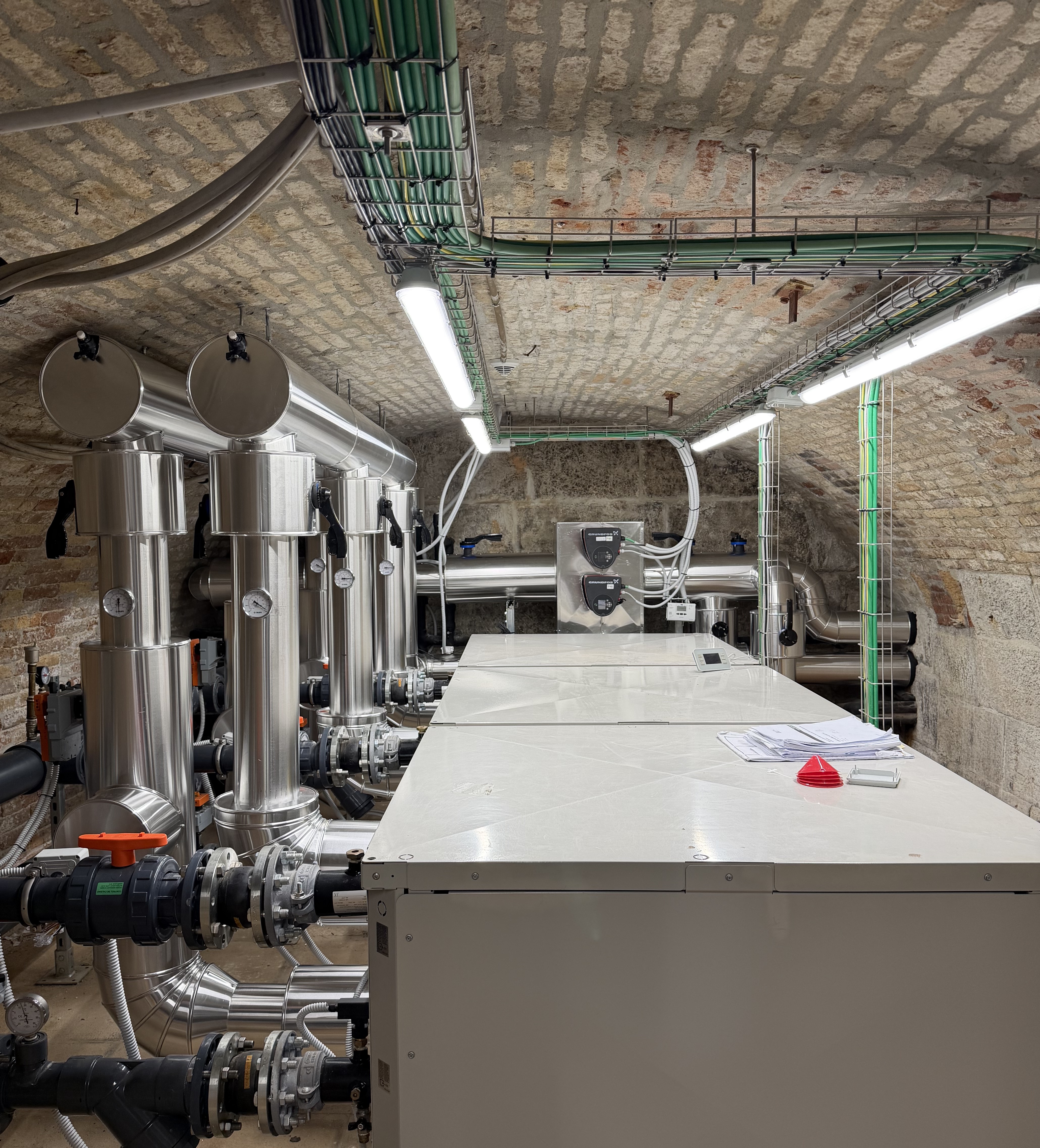 Riqualificazione centrale di edificio storico.